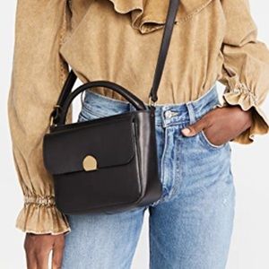 *SOLD* Madewell mini abroad crossbody in black